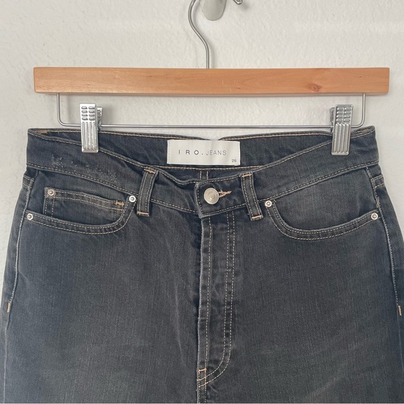 IRO Garçon Haut straight leg Jeans size 26 - Picture 10 of 11